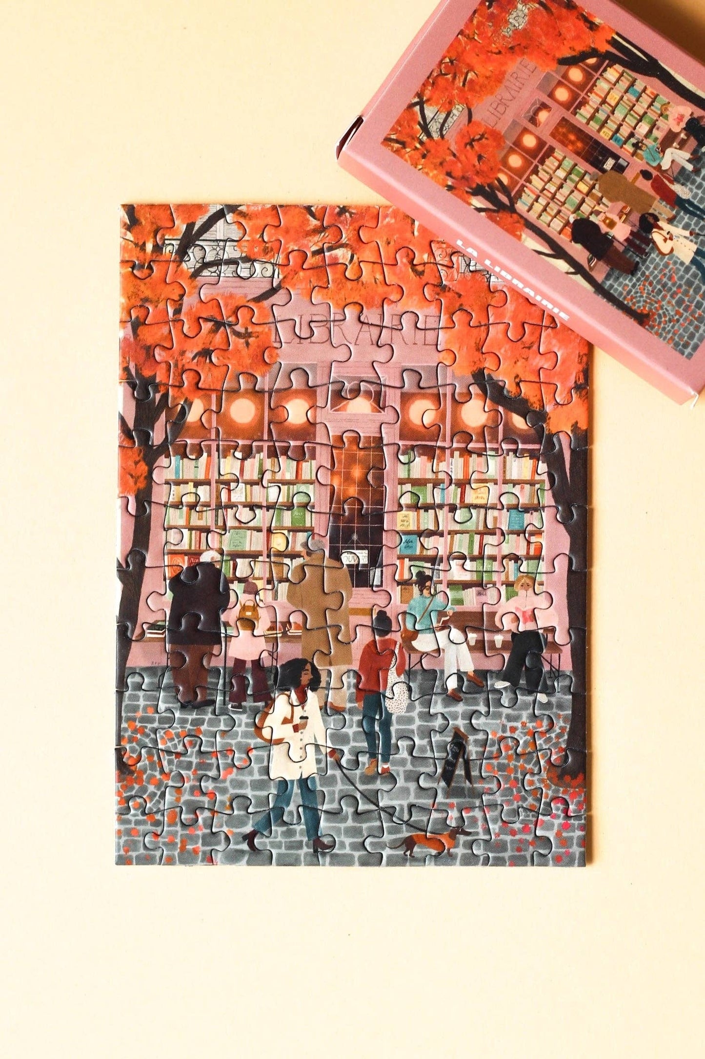 Mini-Puzzle The Bookstore (La Librairie), 99 pieces