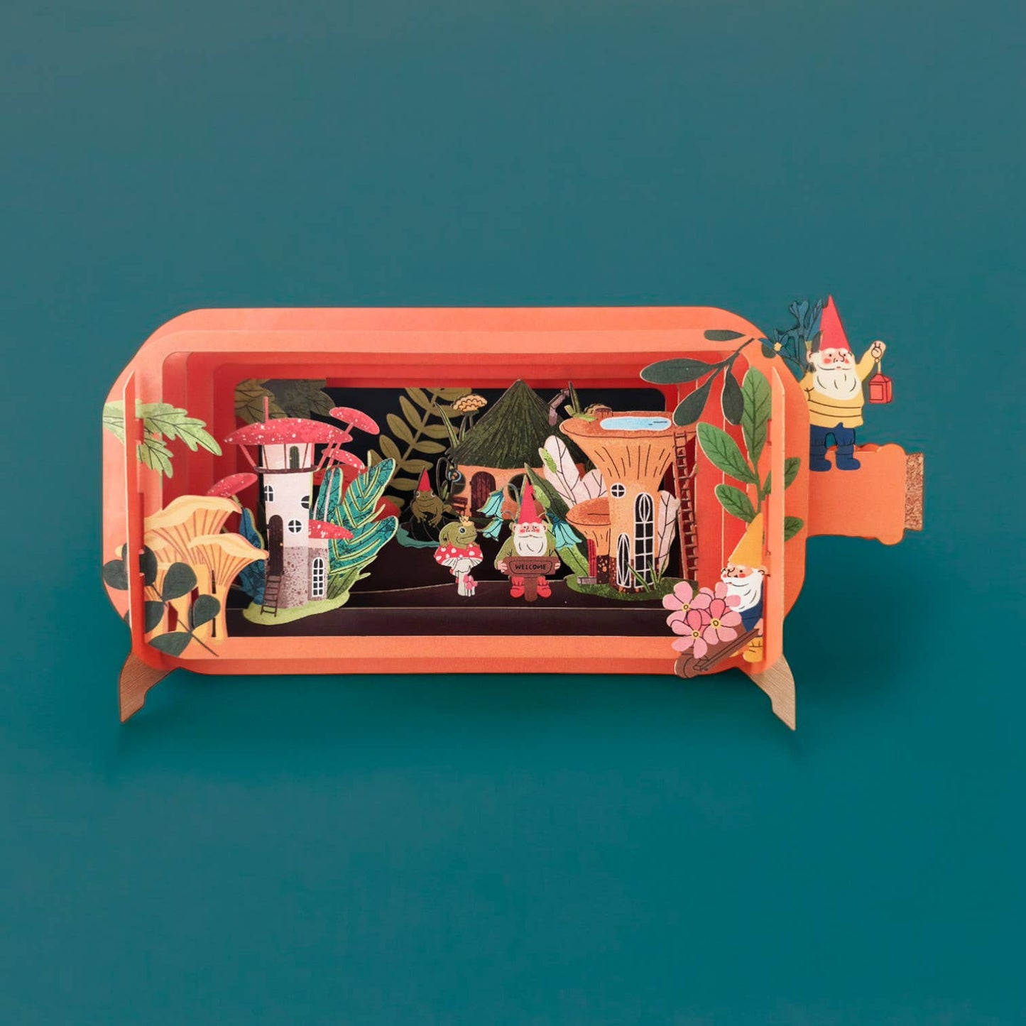 Mushroom Pop Up Greeting Card