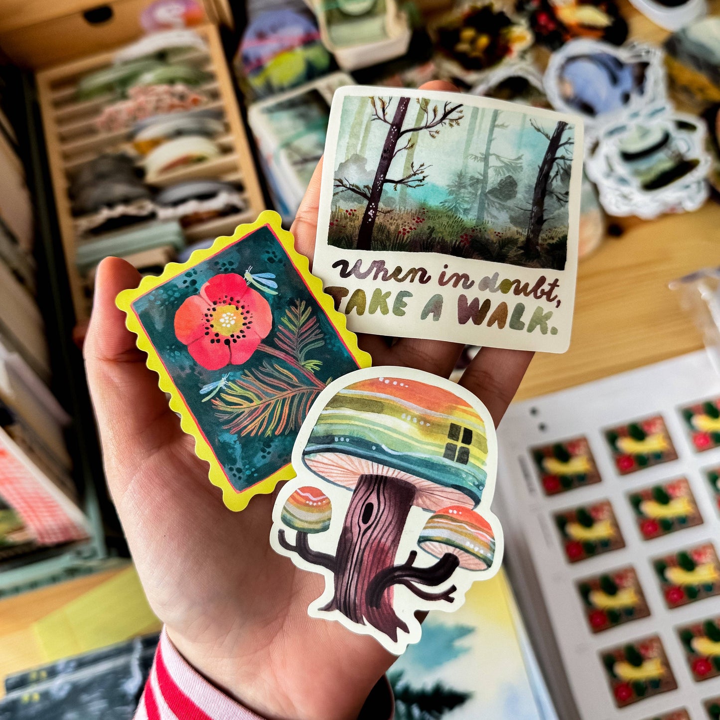 Vinyl Sticker — Take A Walk