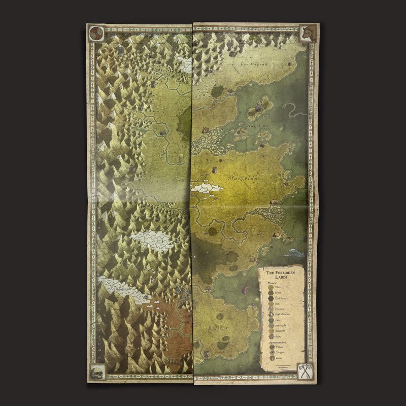 Forbidden Lands Core Box Set RPG (Includes PDF)