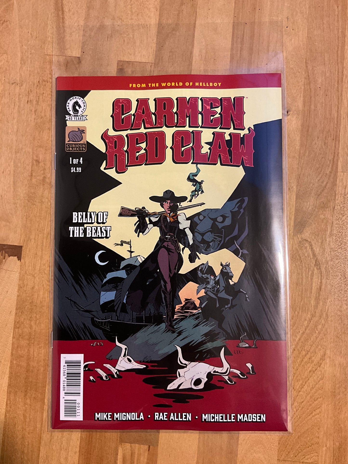 Carmen Red Claw: Comic issue #1