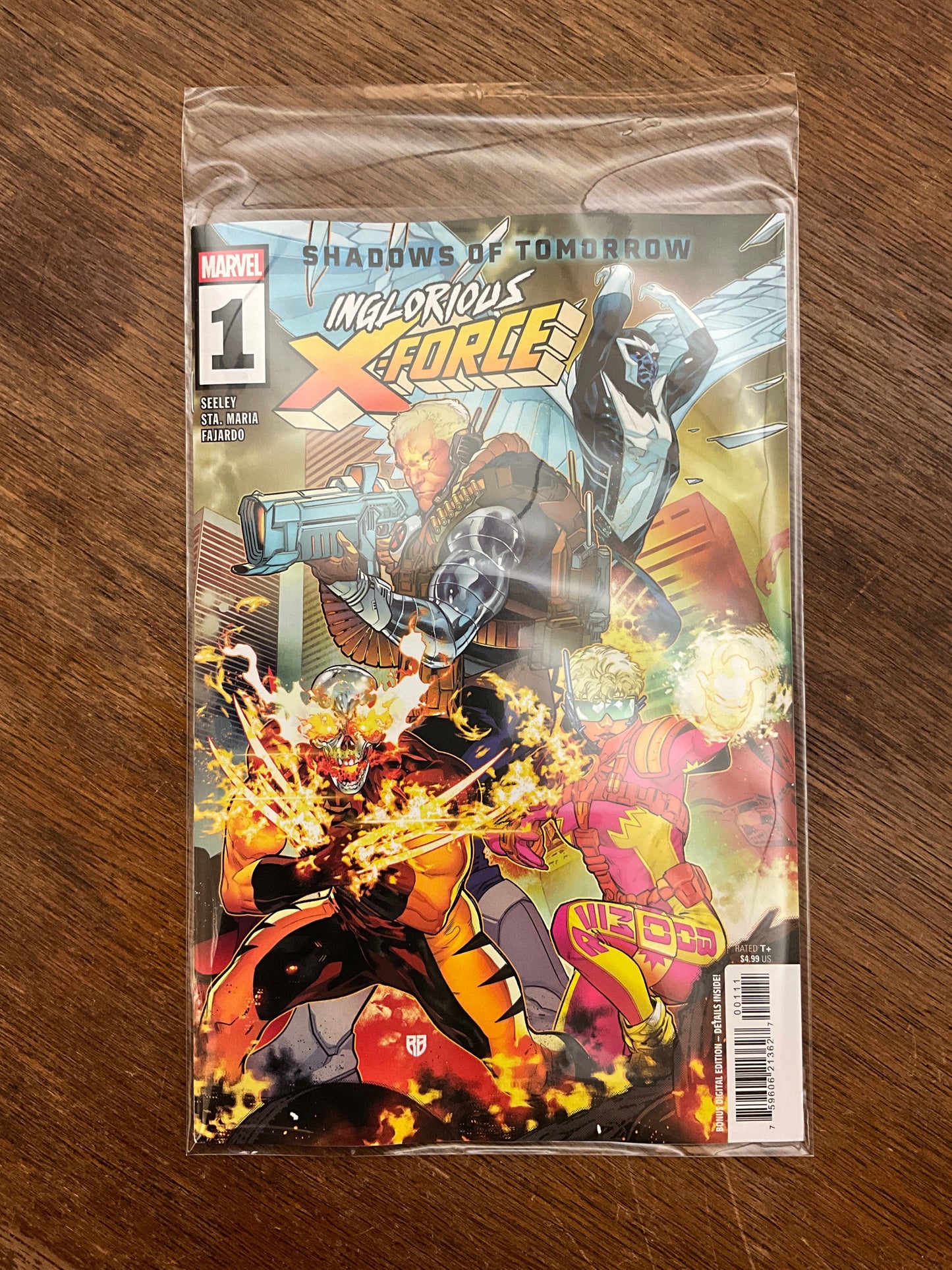 Inglorious X-Force: Shadows of Tomorrow: Comic issue #1