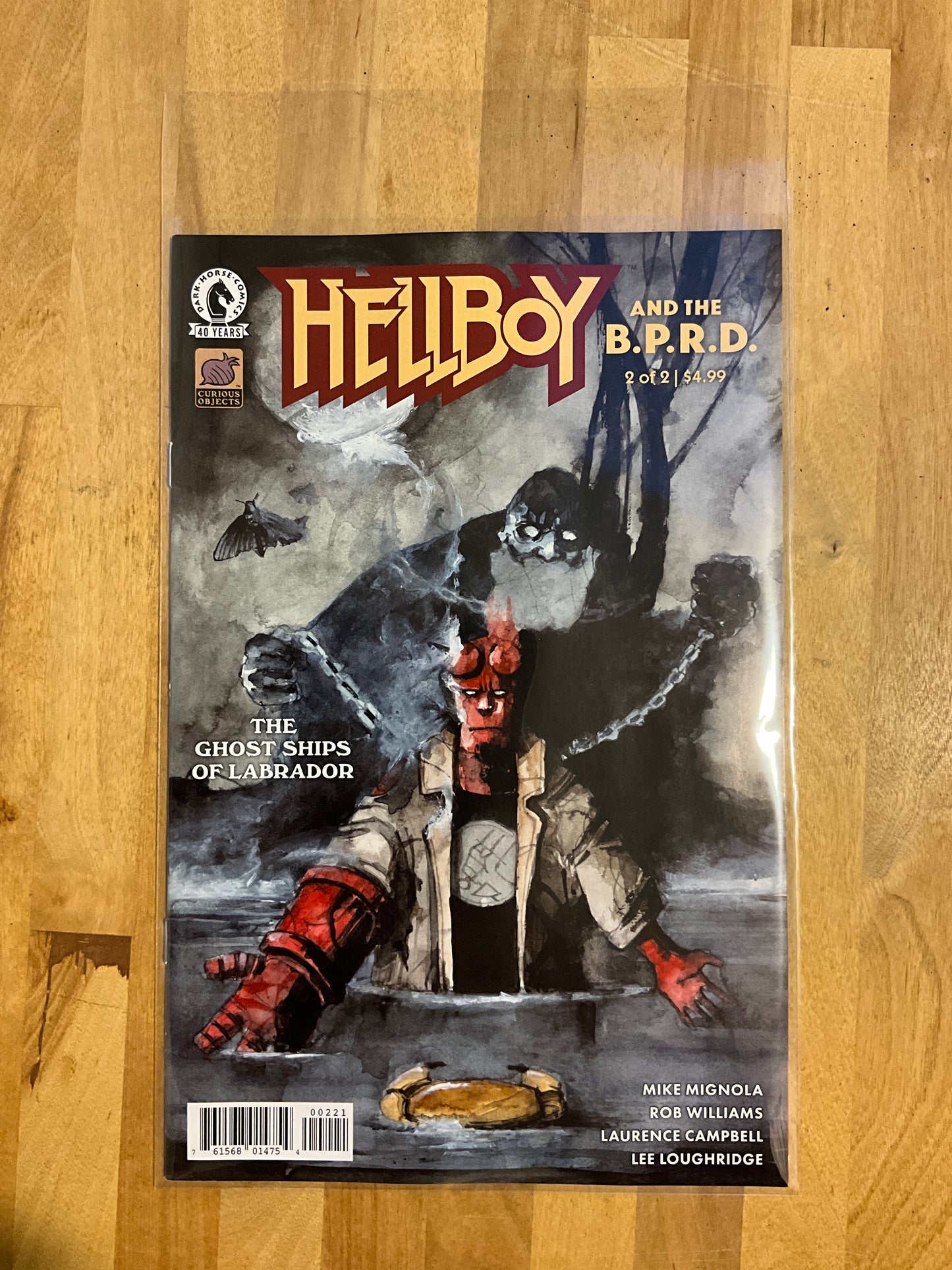 Hellboy: And the B.P.R.D: The Ghost Ships of Labrador: Comic issue #2