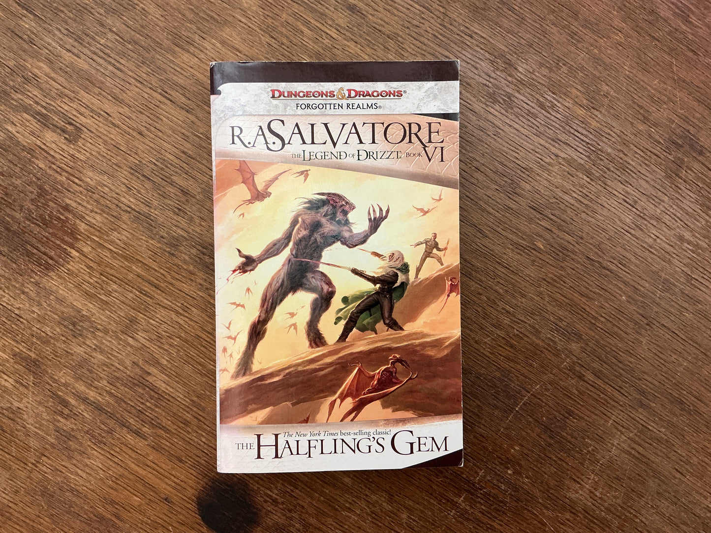 The Halfling's Gem #6 The Legend of Frizzt by R.A. Salvatore