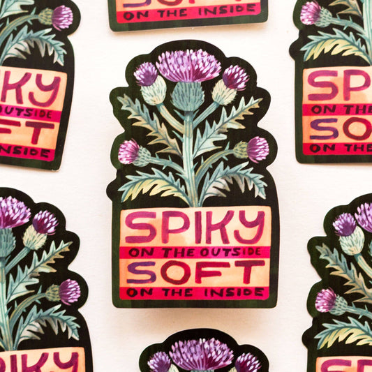 Vinyl Sticker — Spiky