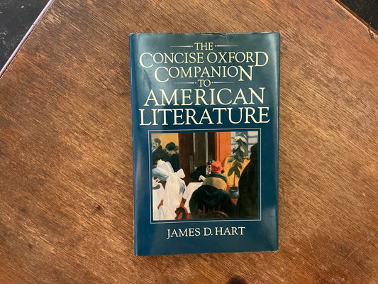The Concise Oxford Companion to American Literature by James D. Hart