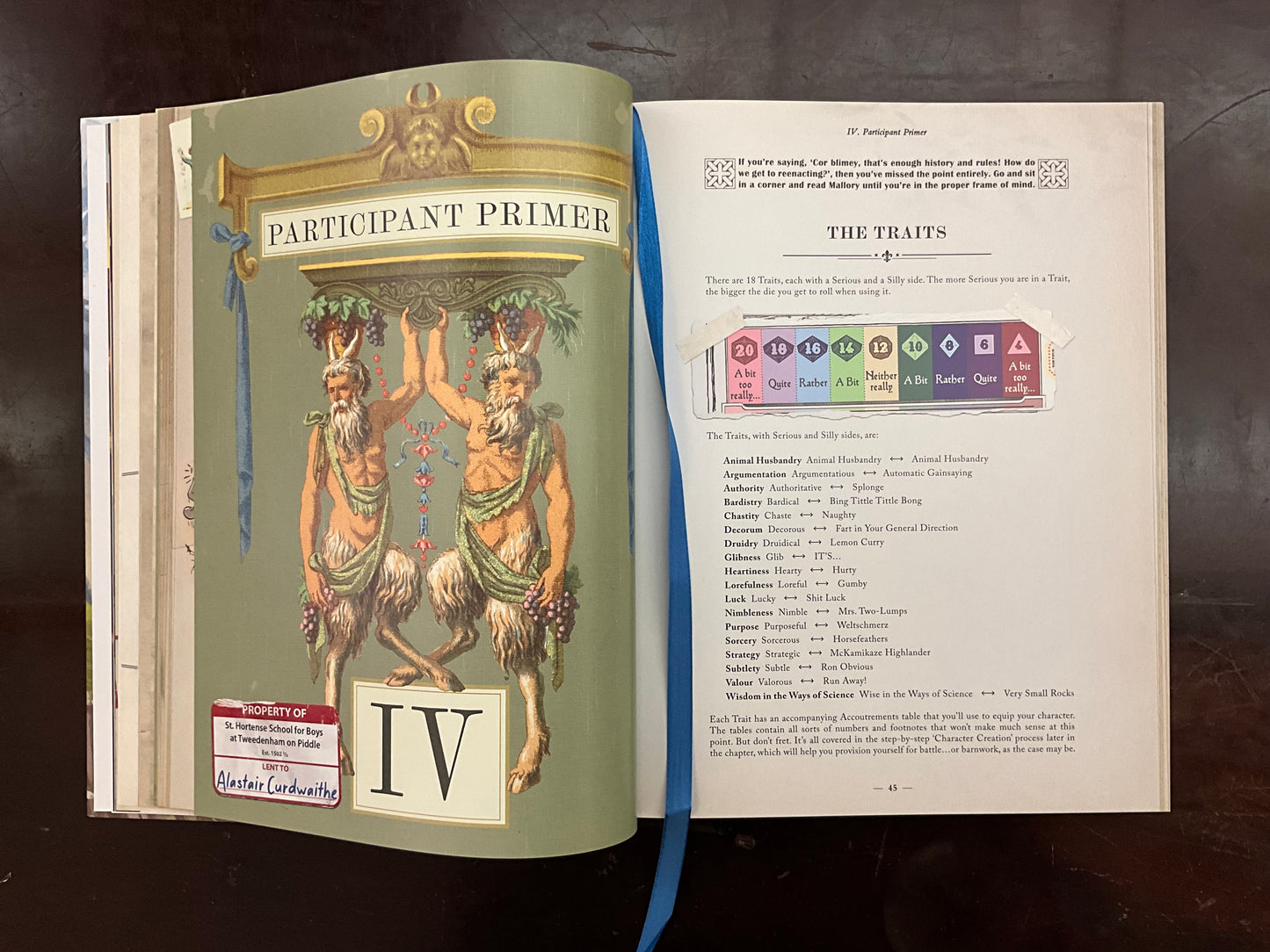 Monty Python's Cocurricular Mediaeval Reenactment Programme RPG (Includes PDF)