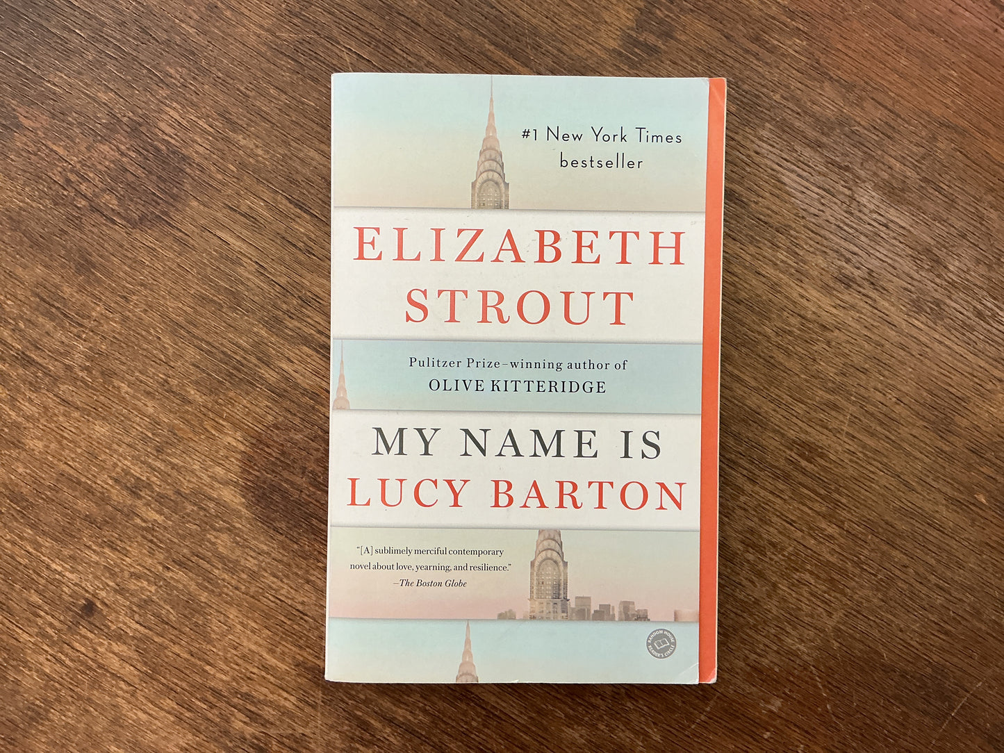 My Name Is Lucy Barton by Elisabeth Strout