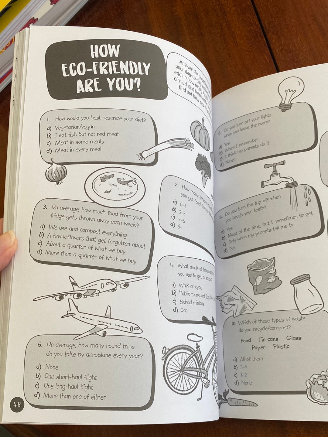 The Green Rebel activity book