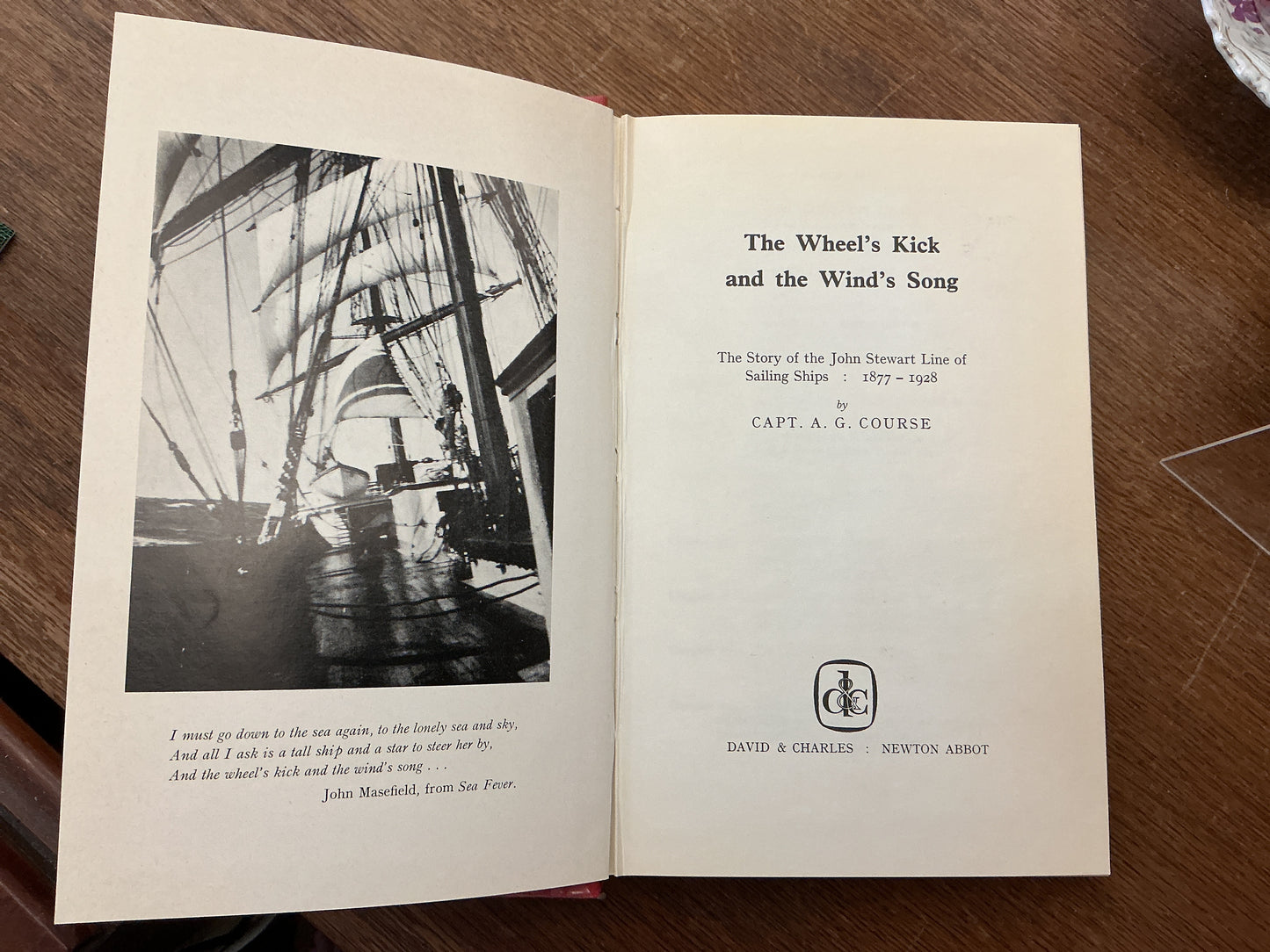 The Wheel’s Kick and the Wind’s Song: the story of the John Stewart line of sailing ships 1877-1928
