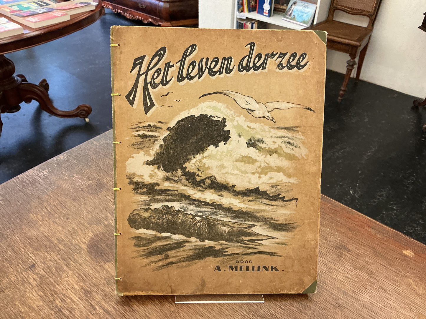 Het Leven der Zee handmade notebook