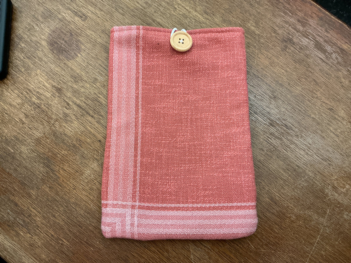 Pink Book Sleeve (Size "small" for standard paperbacks)