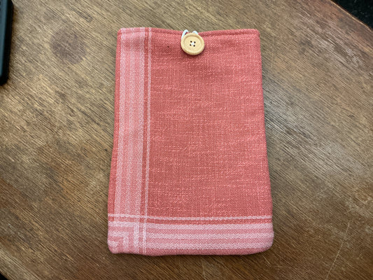 Pink Book Sleeve (Size "small" for standard paperbacks)