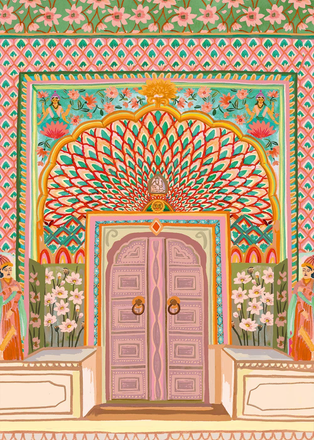 500 Piece Puzzle - Lotus Gate