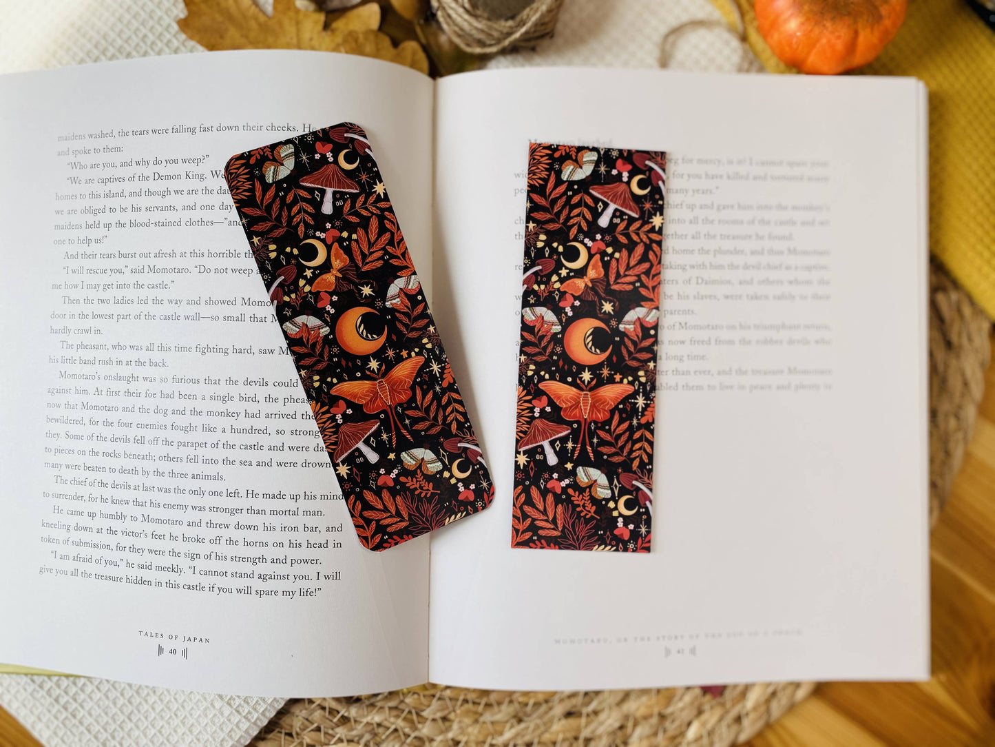 Butterfly Effect Bookmark | Book Accessories: Round Corners