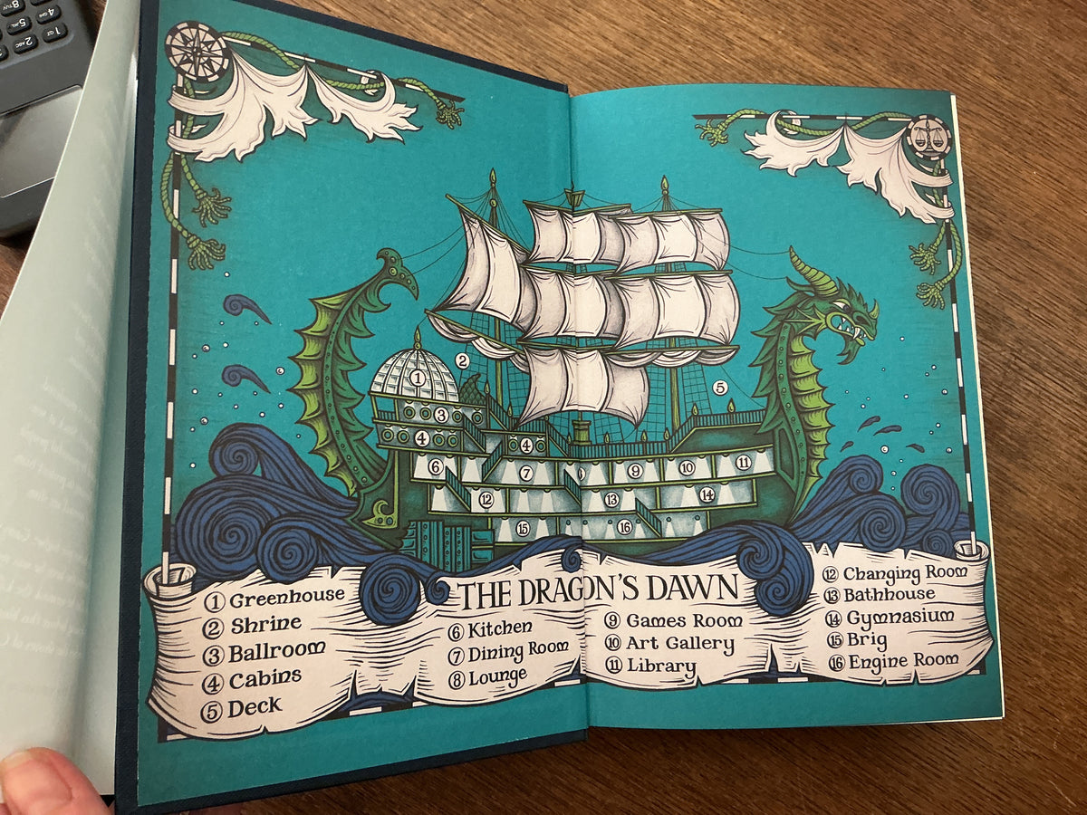 Voyage of the Damned by France’s White- signed Illumicrate edition
