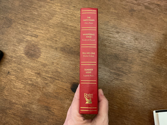 'READERS DIGEST CONDENSED BOOKS :- THE WATCHMAN, WHISPERING WIND, TELL NO ONE, SUMMER LIGHT' by HARLAN C 'CHRIS RYAN, FREDERICK FORSYTH