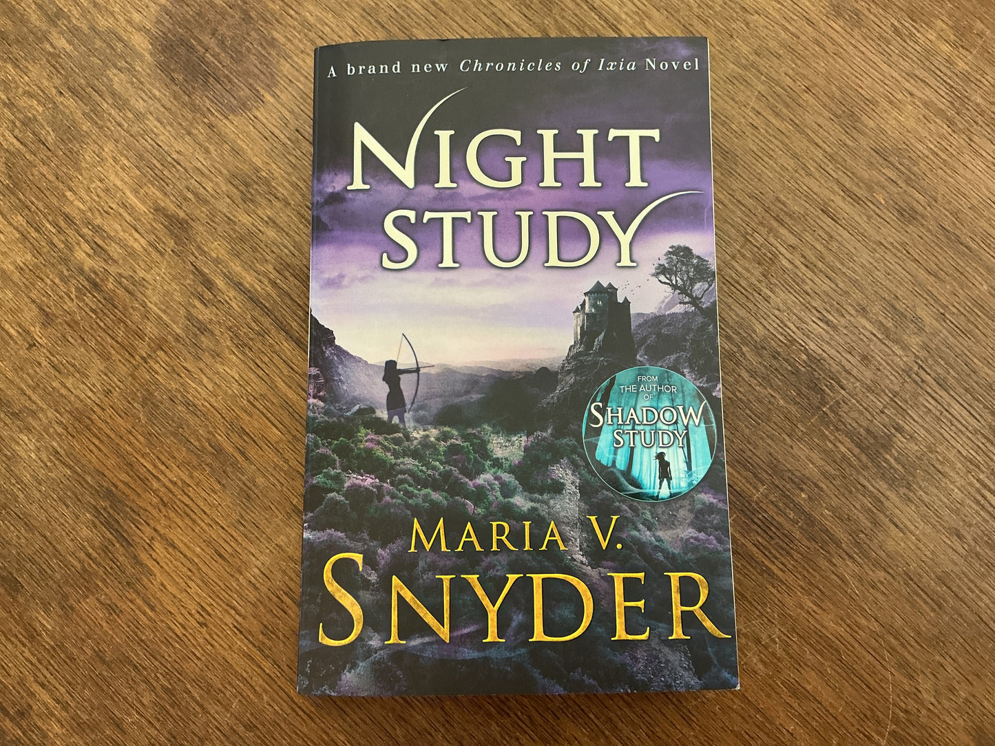 Night Study- Chronicles of Ixia book 2 by Maria V. Snyder
