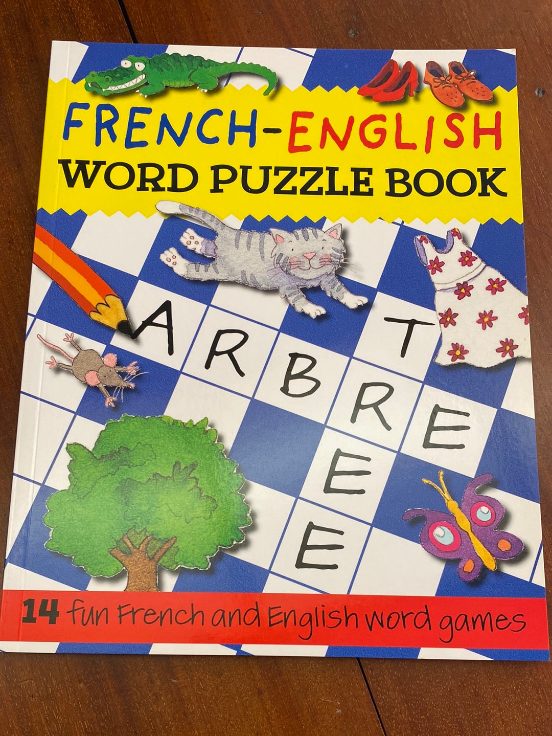 French-English Word Puzzle book