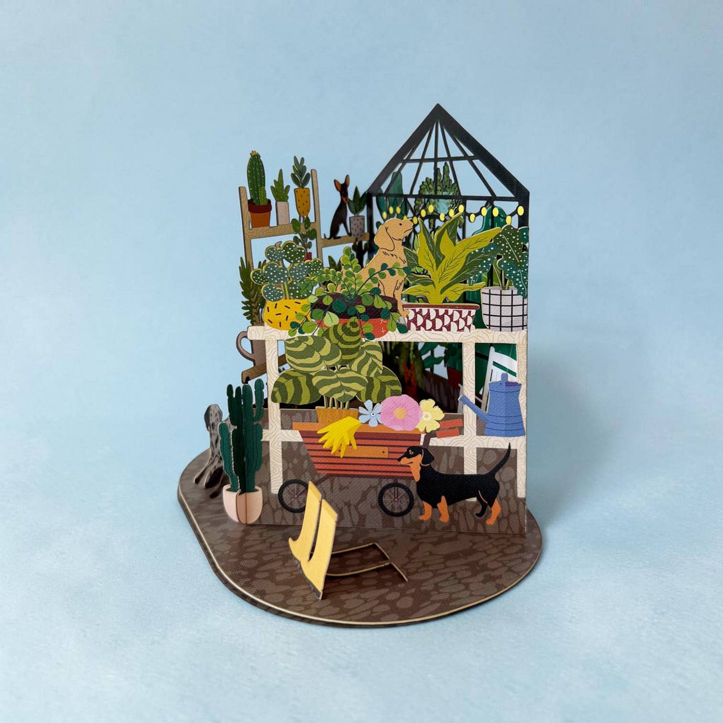 Botanical Pets Pop-Up Card