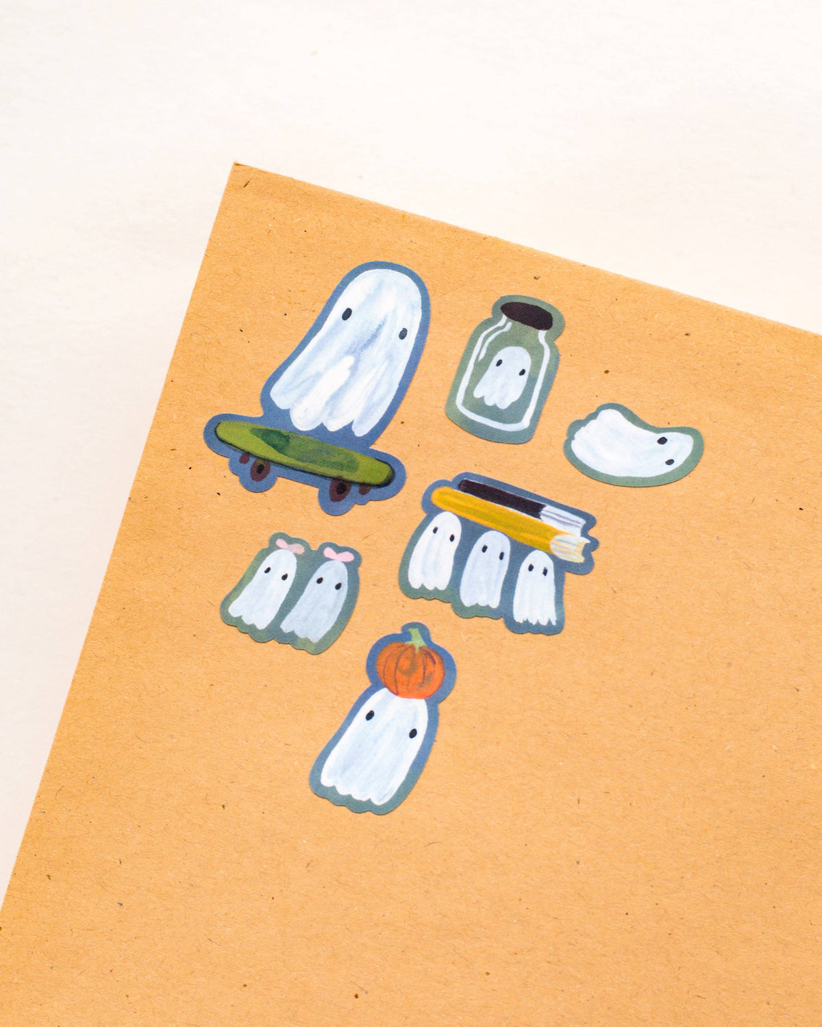 Vinyl sticker sheet large — Ghosts