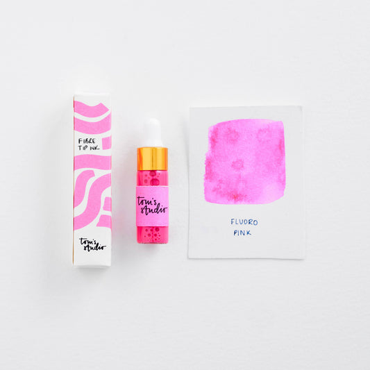 Mini Highlighter Inks: Fluoro Pink