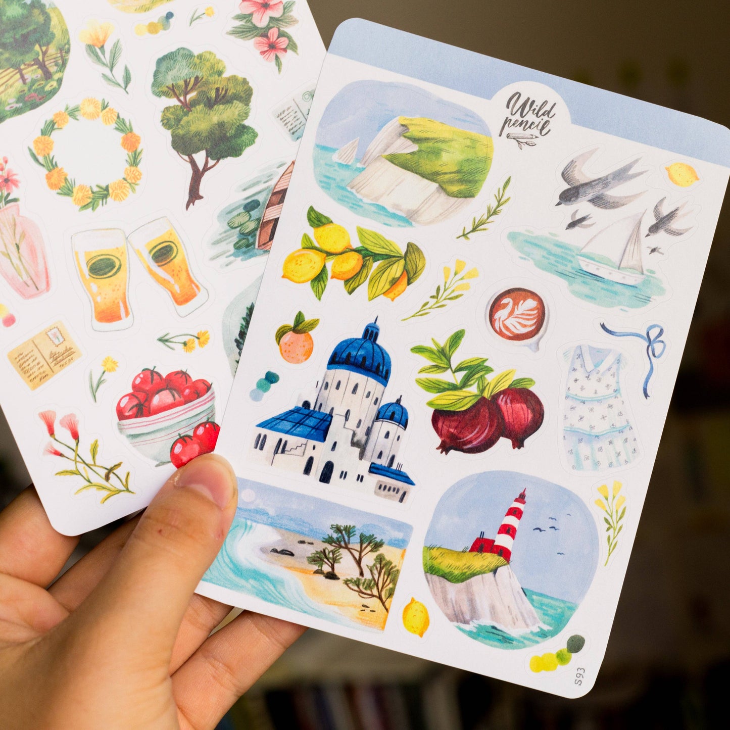 Sticker Sheet — Summer By The Sea