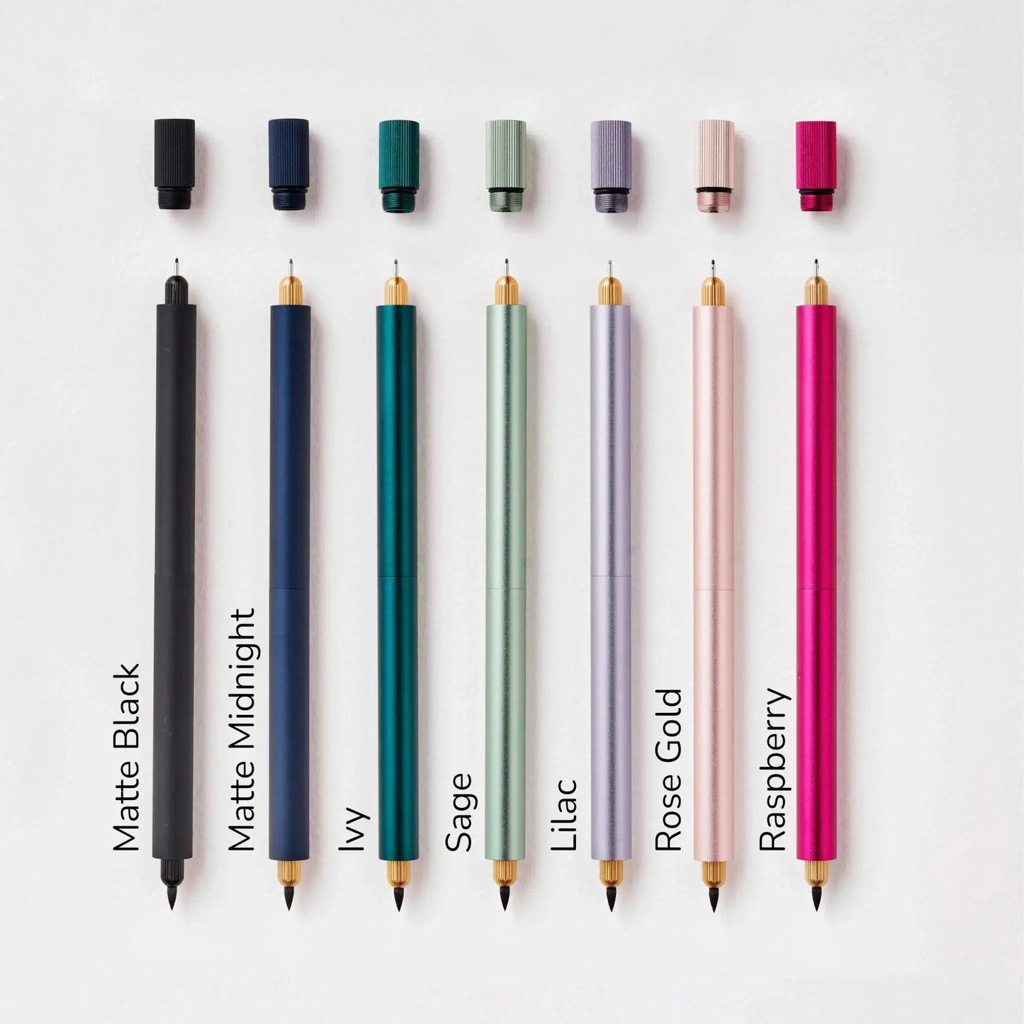Lumos Pro - Refillable Multi-Tip Pen: Raspberry / Single Tip