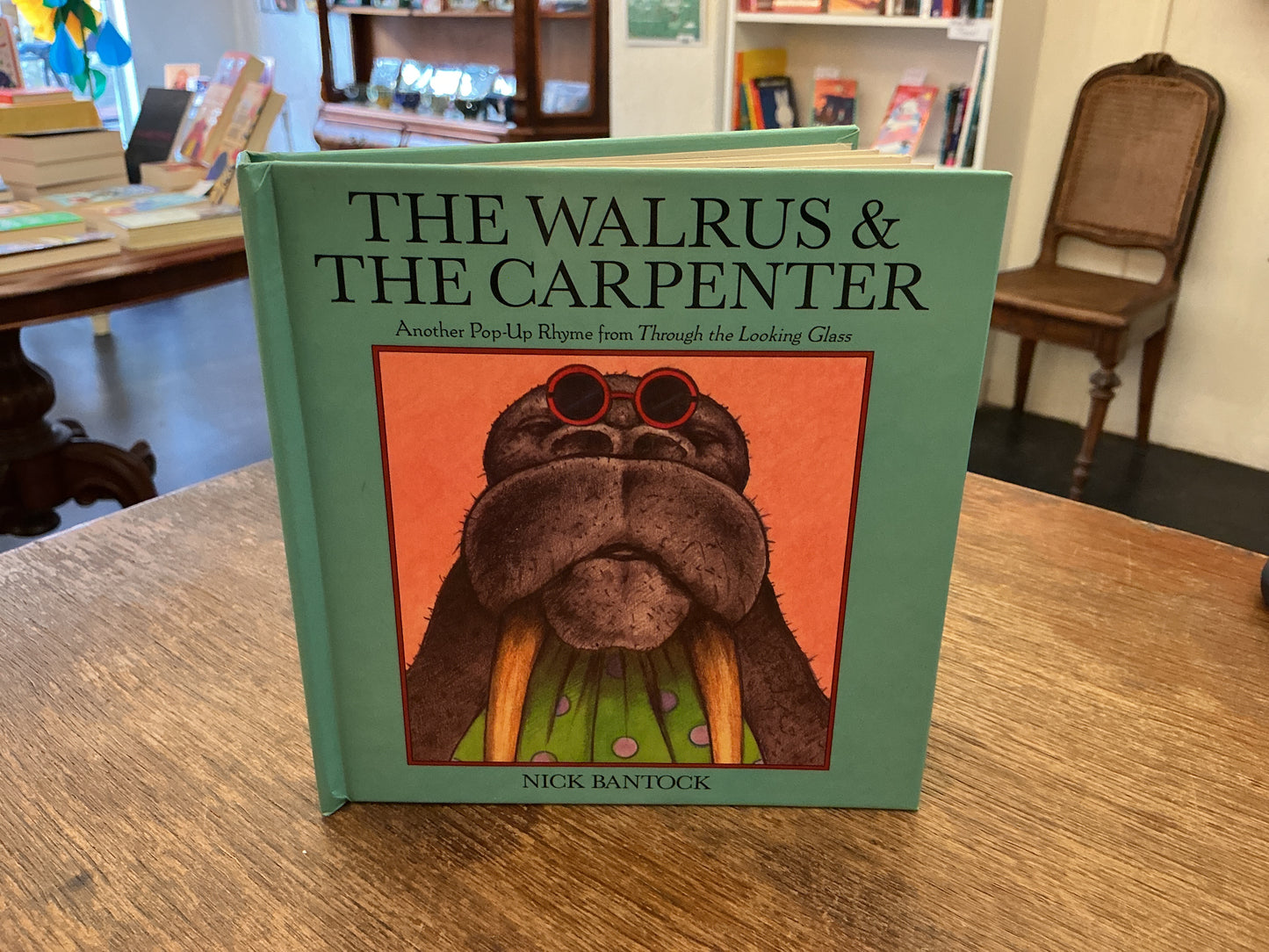 The Walrus and the Carpenter: Another Pop-Up Rhyme from Through the Looking Glass by Nick Bantock