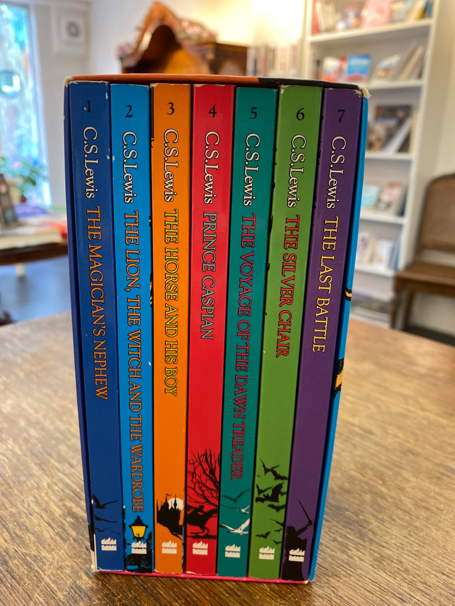 The Chronicles of Narnia box set by C.S. Lewis