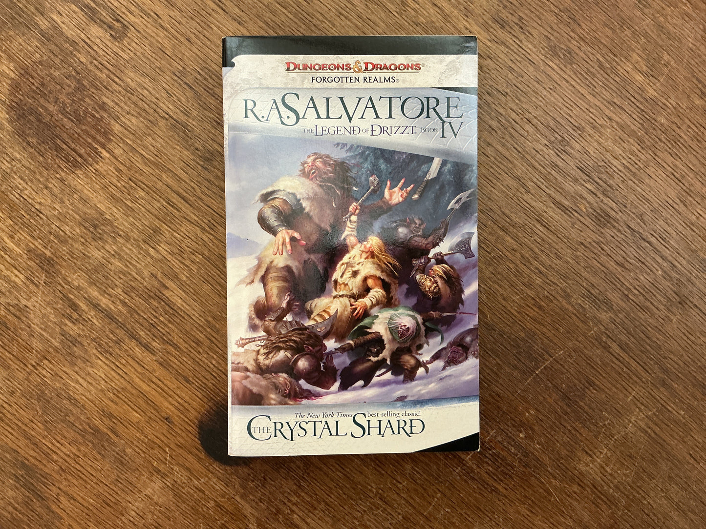 The Crystal Shard #4 The Legends of Drizzt by R.A. Salvatore