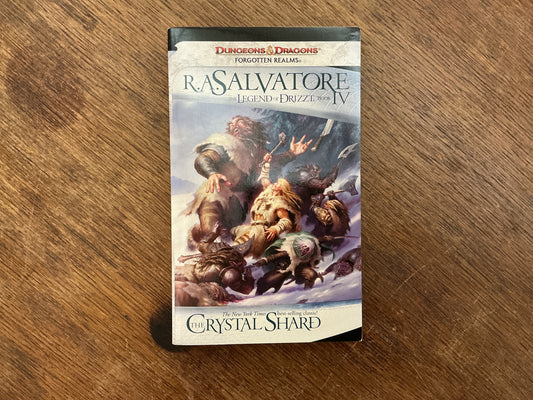 The Crystal Shard #4 The Legends of Drizzt by R.A. Salvatore