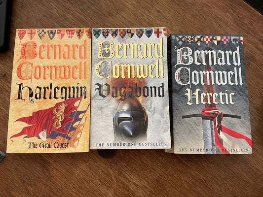 The Grail Quest books 1-3 by Bernard Cornwell