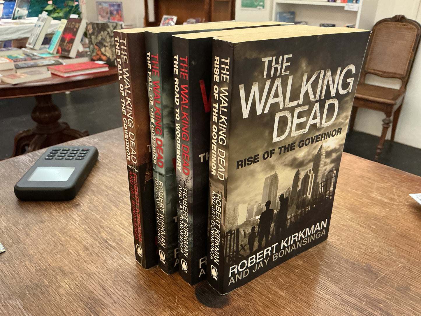 The Walking Dead series books 1-4