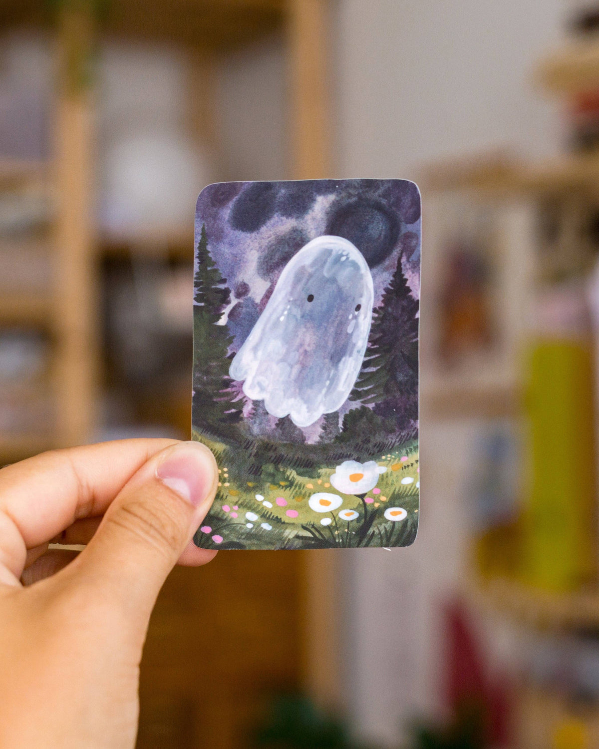 Vinyl Sticker — Ghost