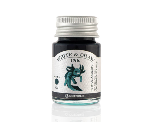 Write and Draw Ink 420 Petrol Axolotl Writing Ink 10ml