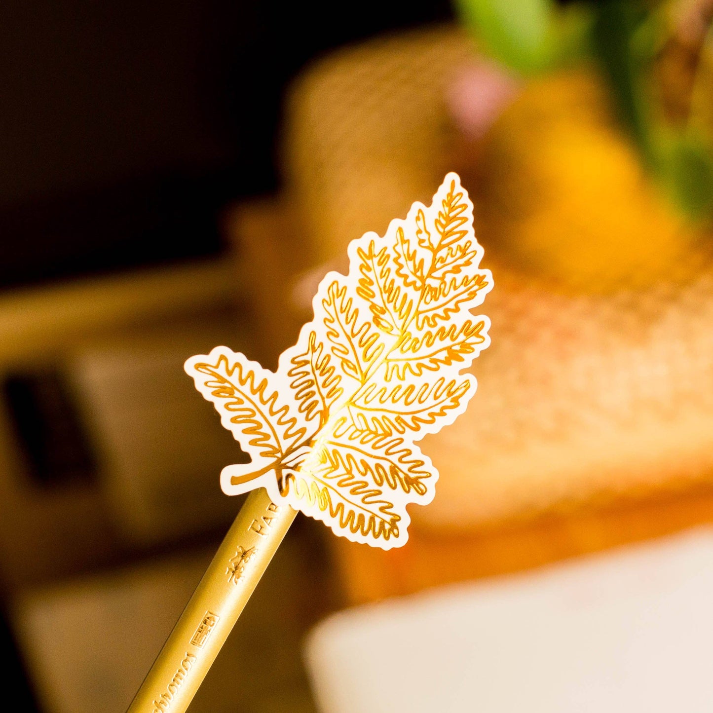 Foil Sticker Sheet — Golden forest