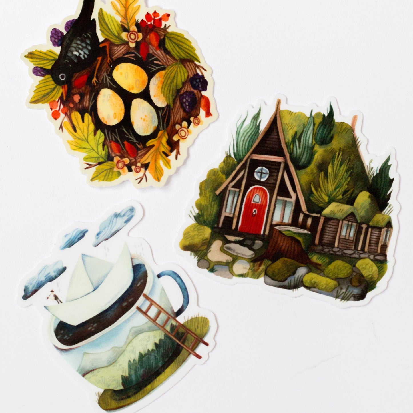 Vinyl sticker — Mossy Cottage