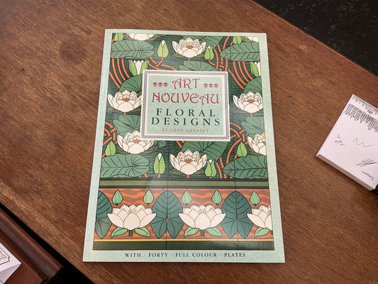 Art Nouveau Floral Designs (Poster art series)