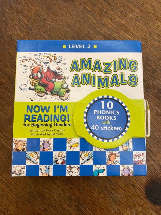 Now I’m Reading! Amazing Animals level 2