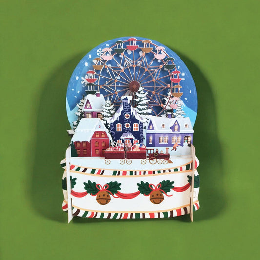 Christmas village Card