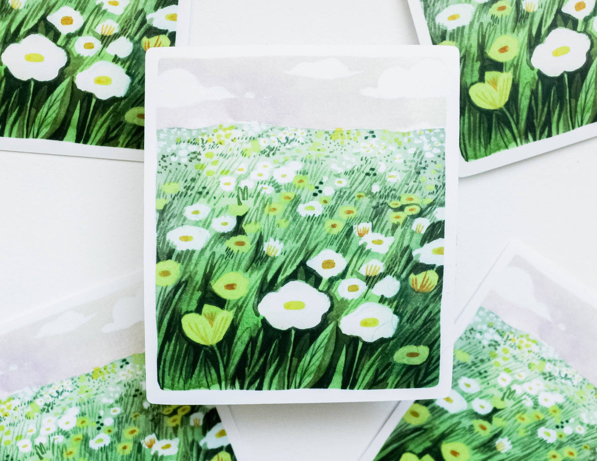 Vinyl sticker — Meadow