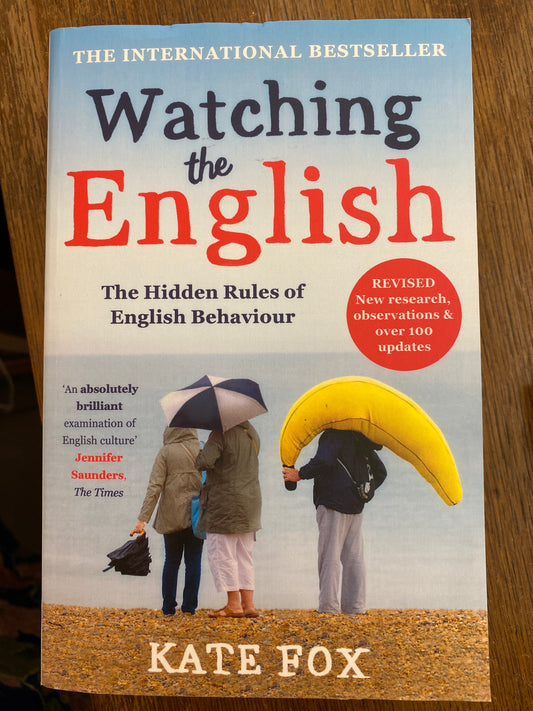 Watching The English by Kate Fox