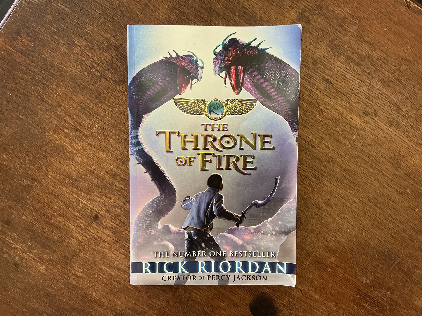 The Throne of Fire #2 (The Kane Chronicles) by Rick Riordan