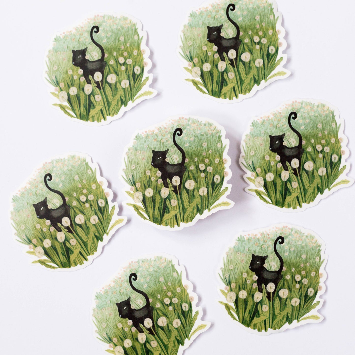 Vinyl sticker — Black Cat