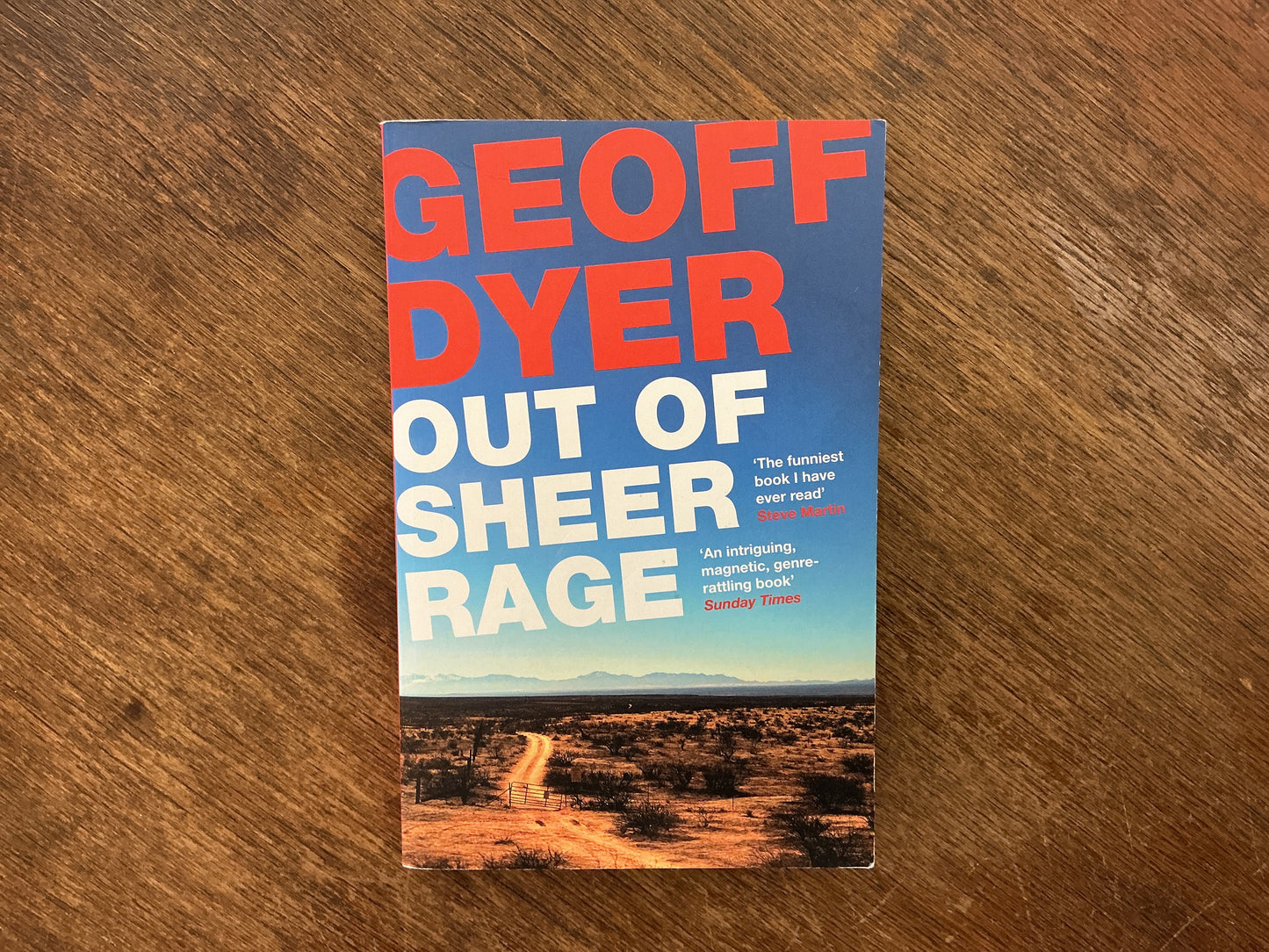 Out of Sheer Rage: In the Shadow of D. H. Lawrence by Geoff Dyer