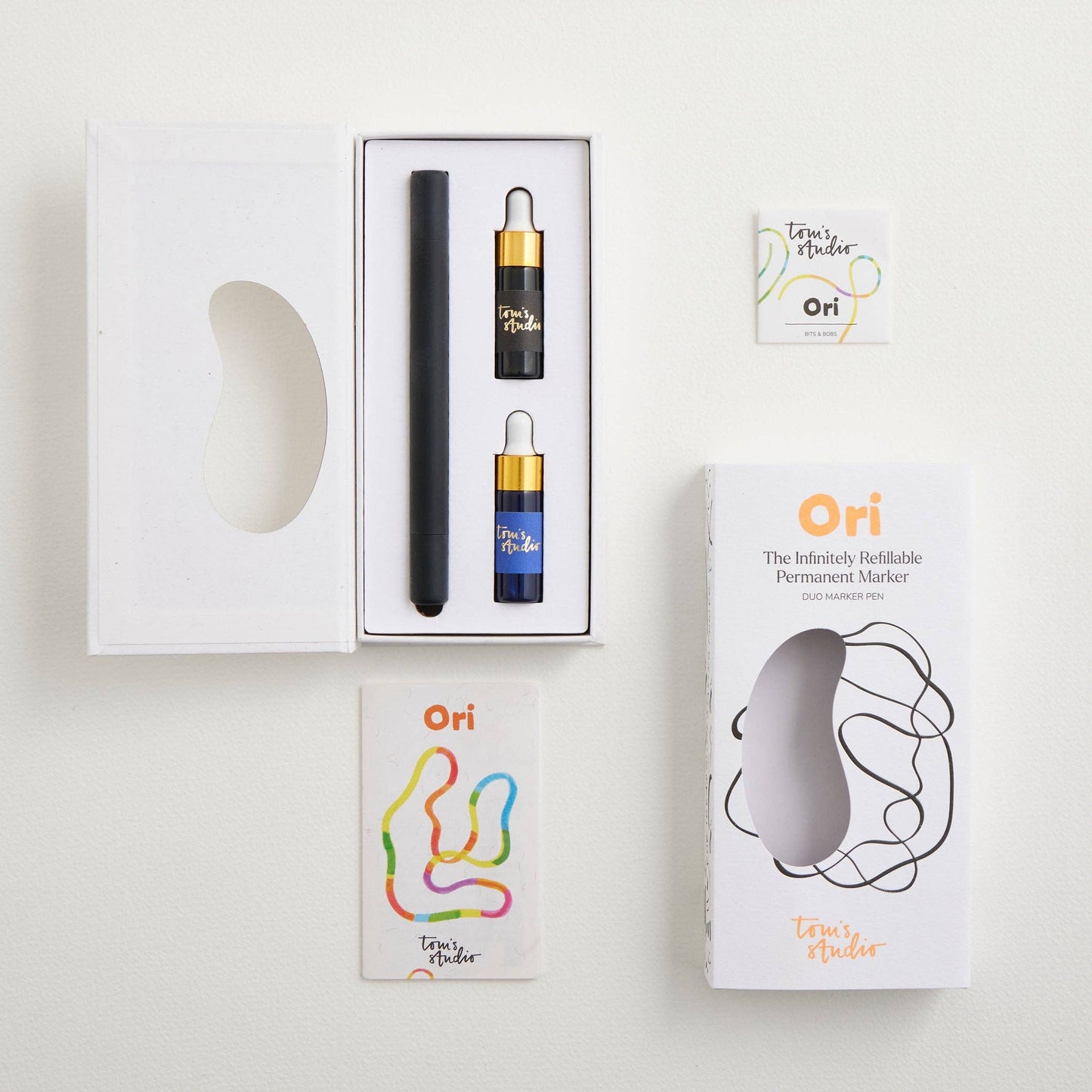 Ori Permanent – the infinitely refillable marker pen: Matte Black