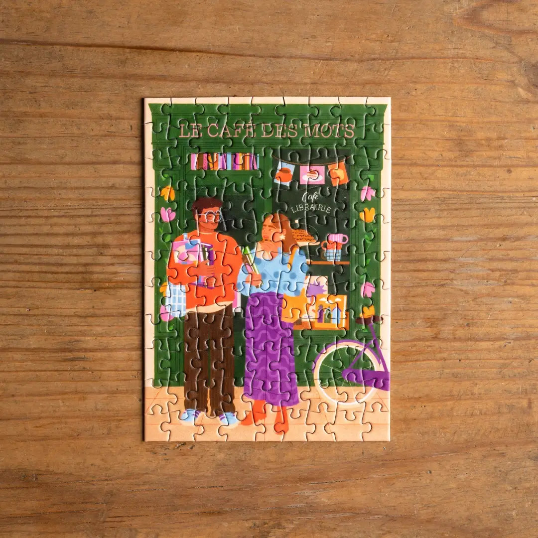 Mini puzzle The Café of Words - Trevell - 99 pieces