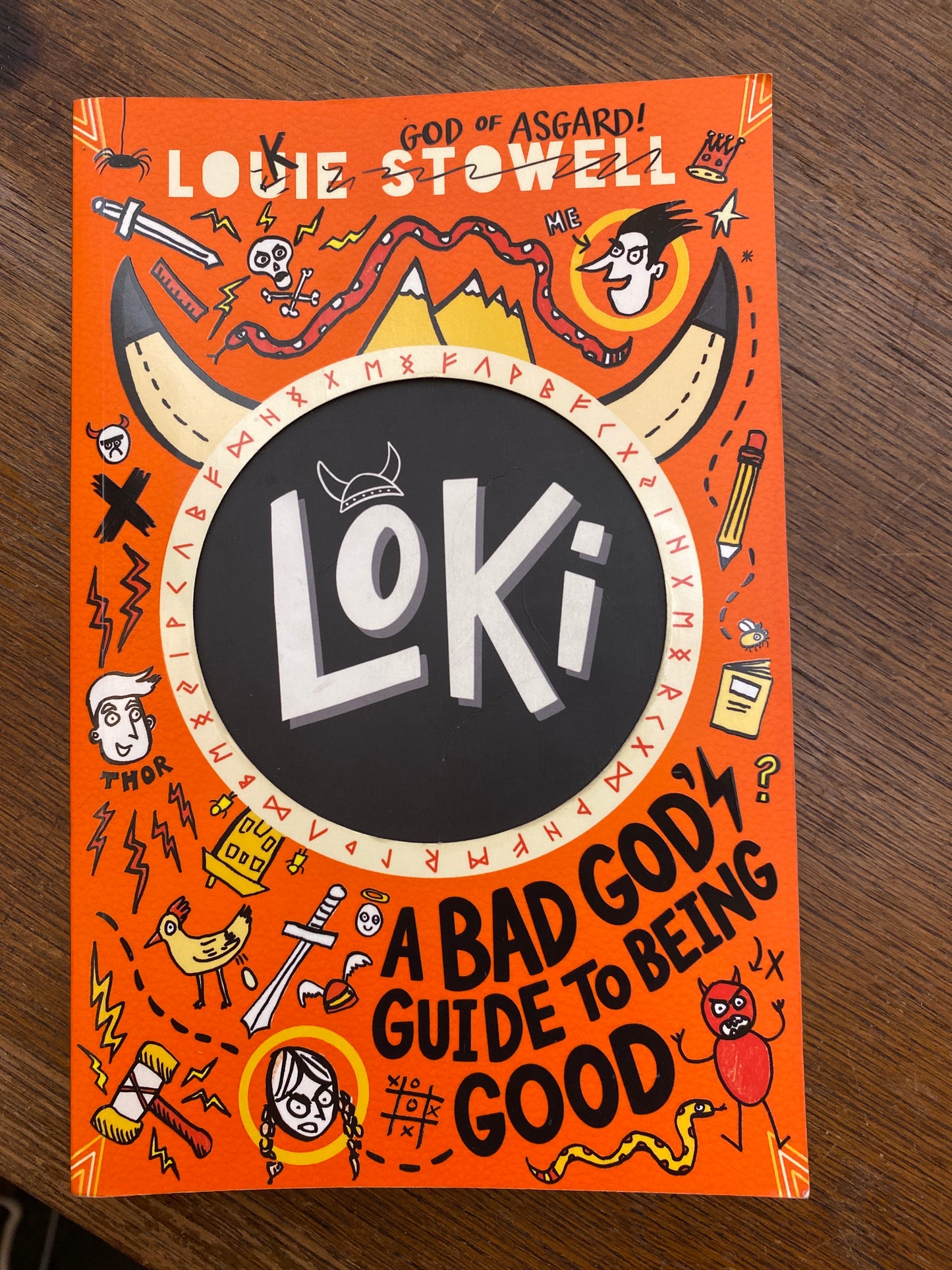 Loki: A Bad God's Guide to Being Good by Louie Stowell