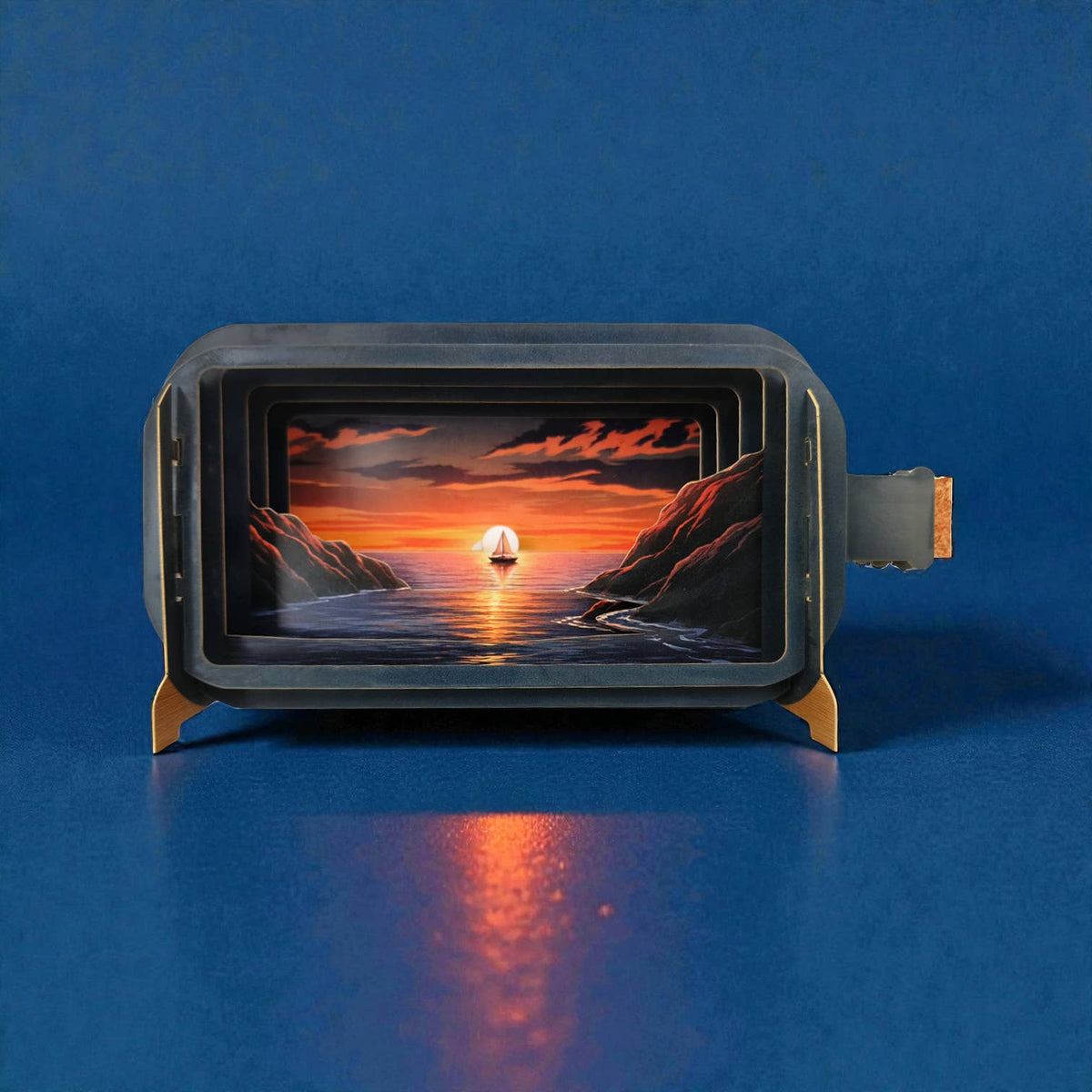 Sunset Sailing Pop Up Greeting Card